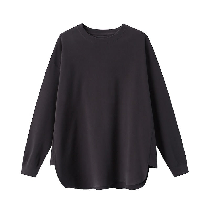 【トップス】 秋冬 おすすめ 裏起毛 ゆったり 新作 Tシャツ【SNシリーズ】