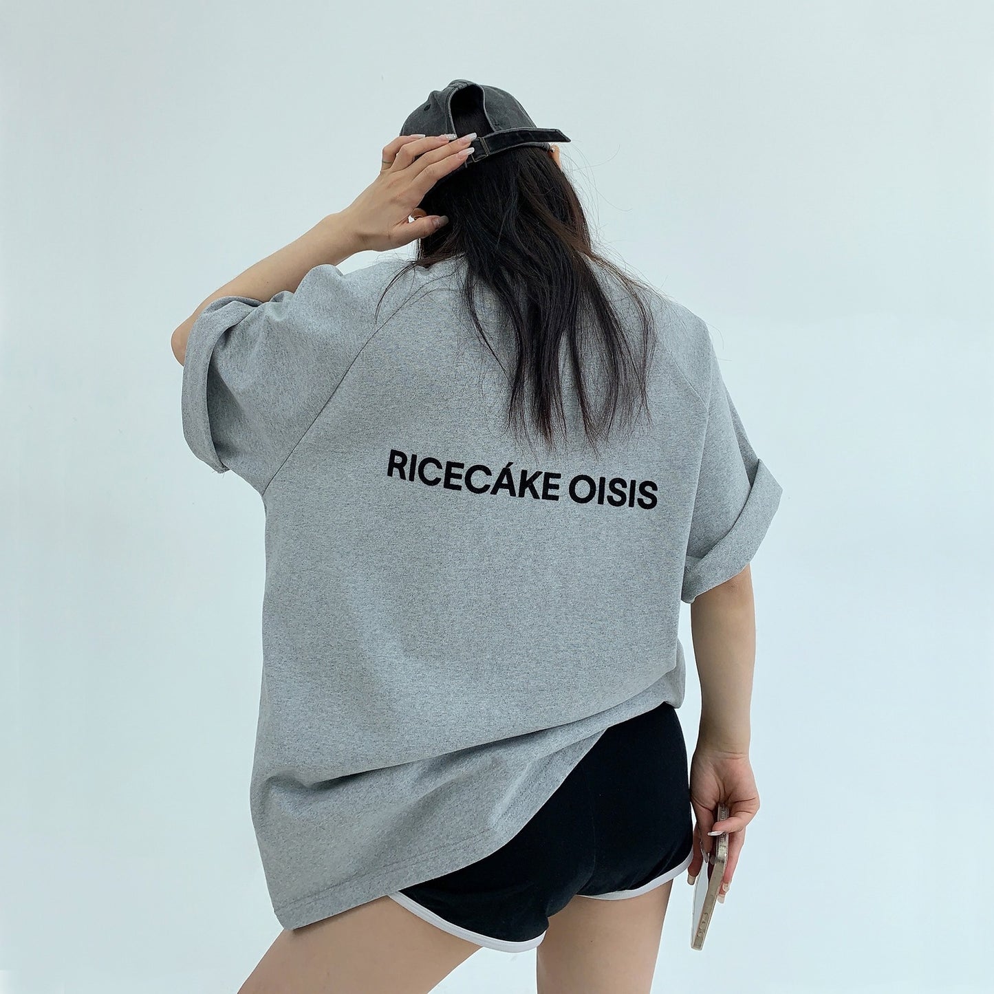 【トップス】夏 アルファベット フロッキーロゴ 半袖 Tシャツ 【FCシリーズ】