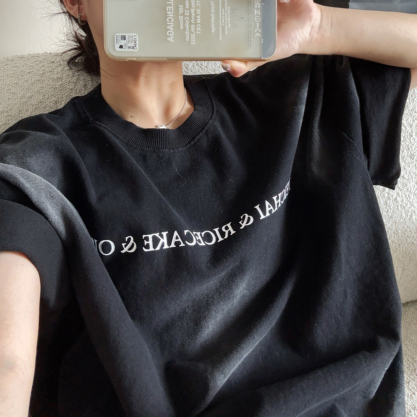 【トップス】夏 アルファベット レトロ ヴィンテージ加工 Tシャツ 【FCシリーズ】