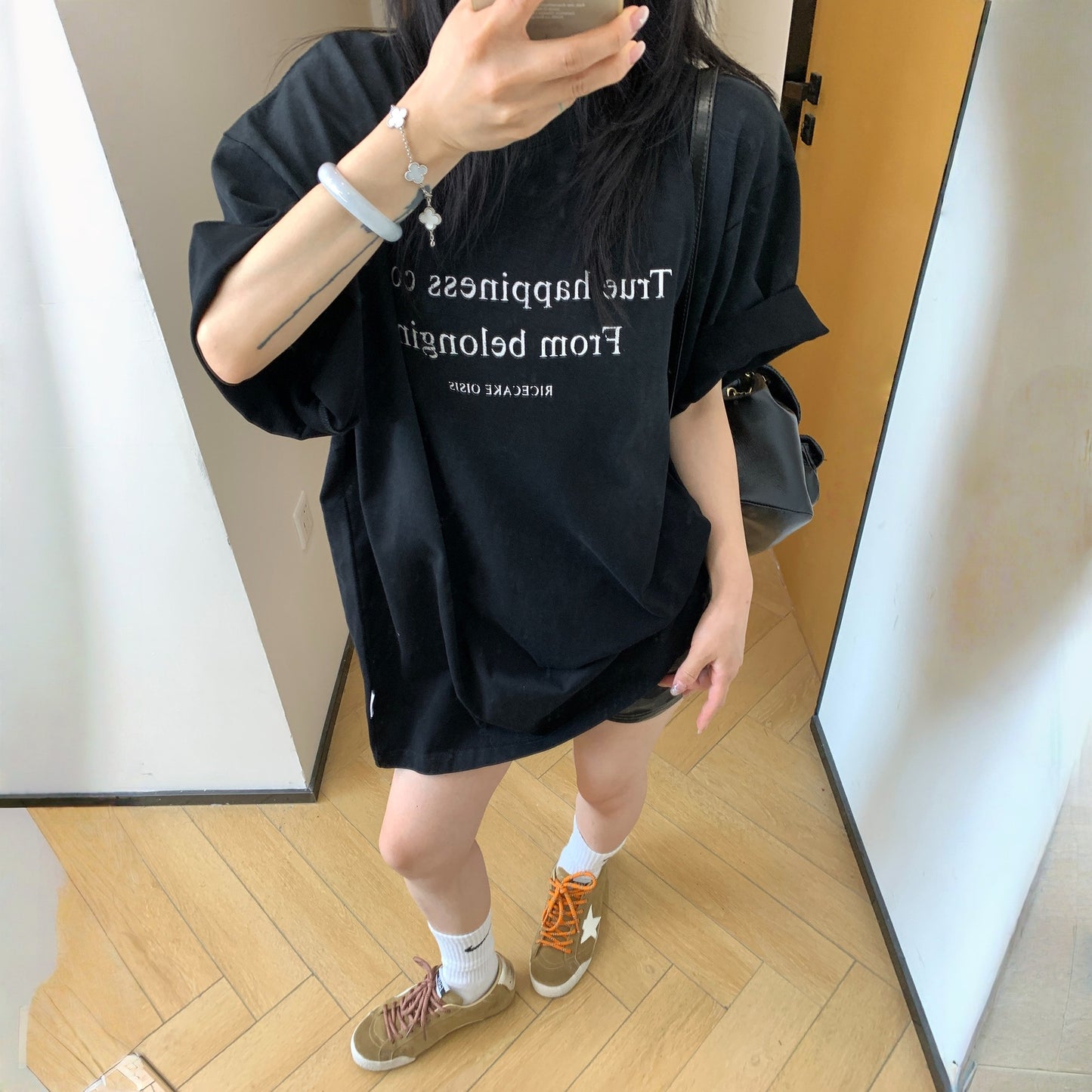 【トップス】夏 グラデーション ヴィンテージ加工 半袖 Tシャツ 【FCシリーズ】