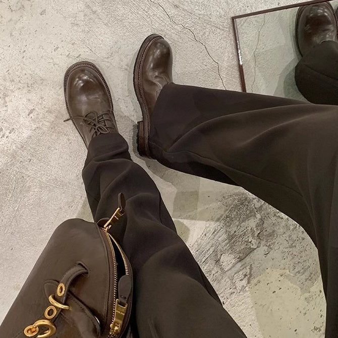 【60%OFF⭐️早い者勝ち】【シューズ】春秋冬夏 イギリス風 レースアップ パンプス