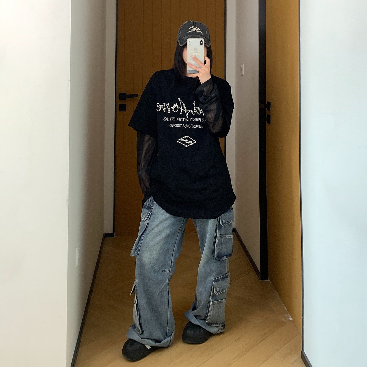 【トップス】春 秋 夏 フェイクレイヤード Tシャツ 【FCシリーズ】