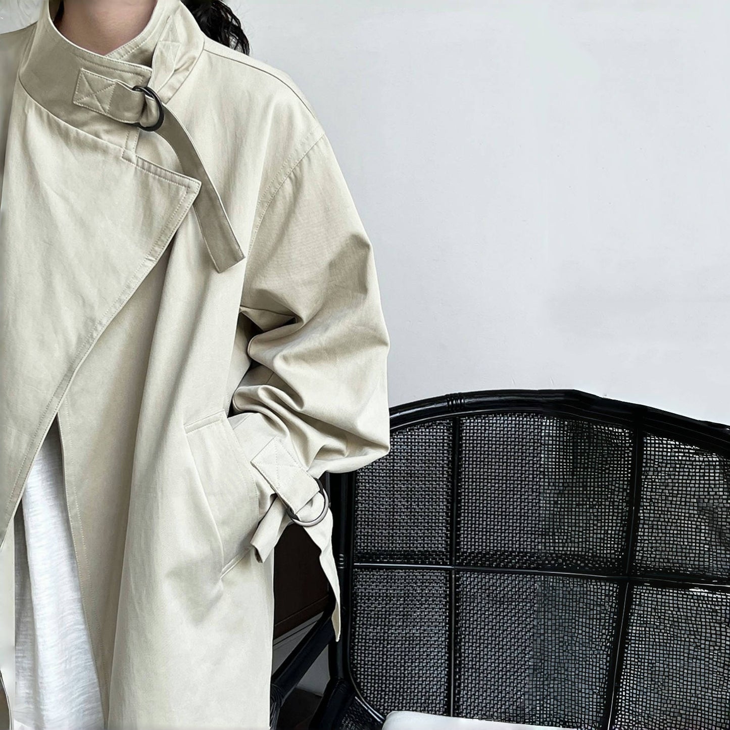 【アウター】イングランド風 高級感 春秋 シンプル トレンチコート【SNシリーズ】