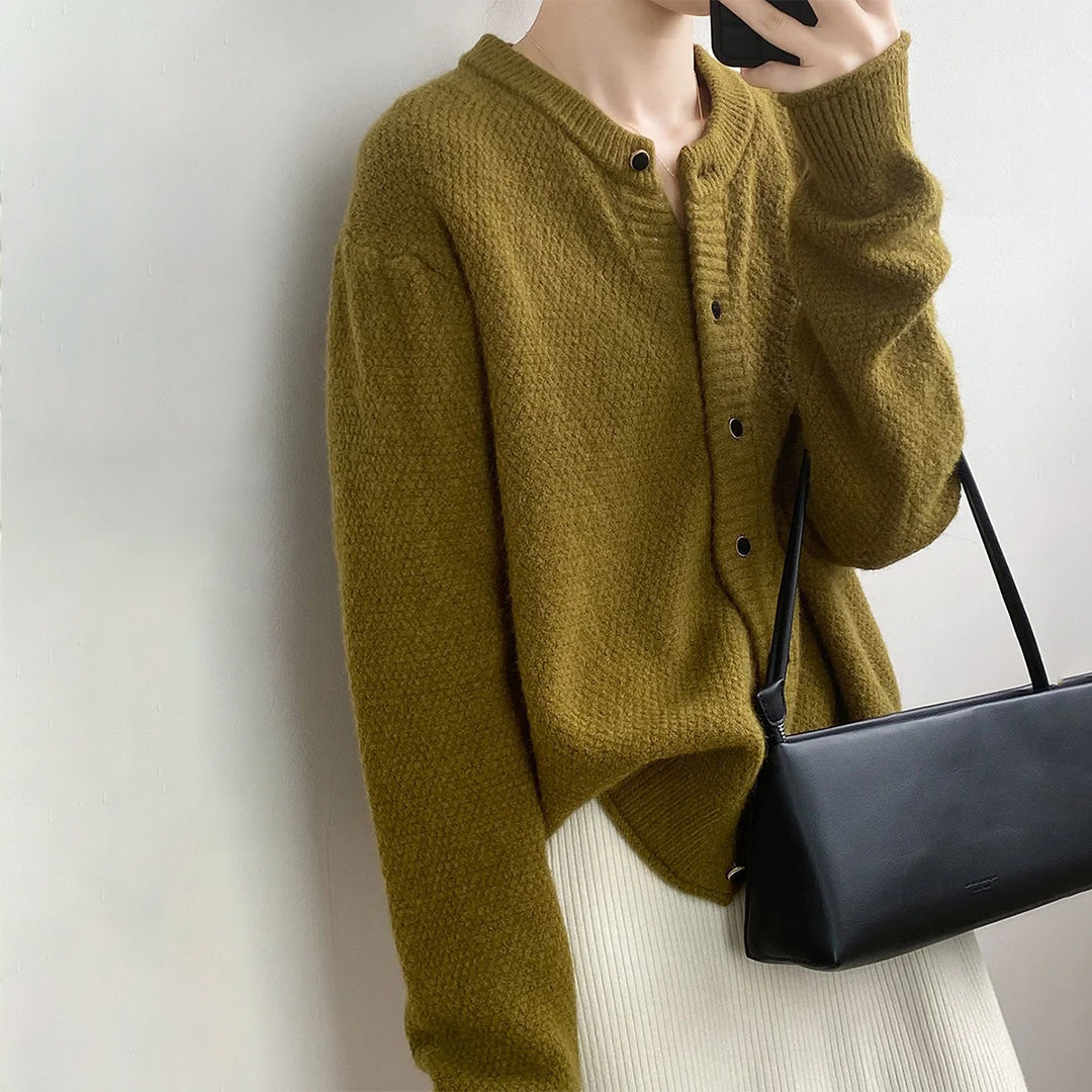 【アウター】新作 秋冬 シンプル 無地 高品質 カーディガン【JZシリーズ】