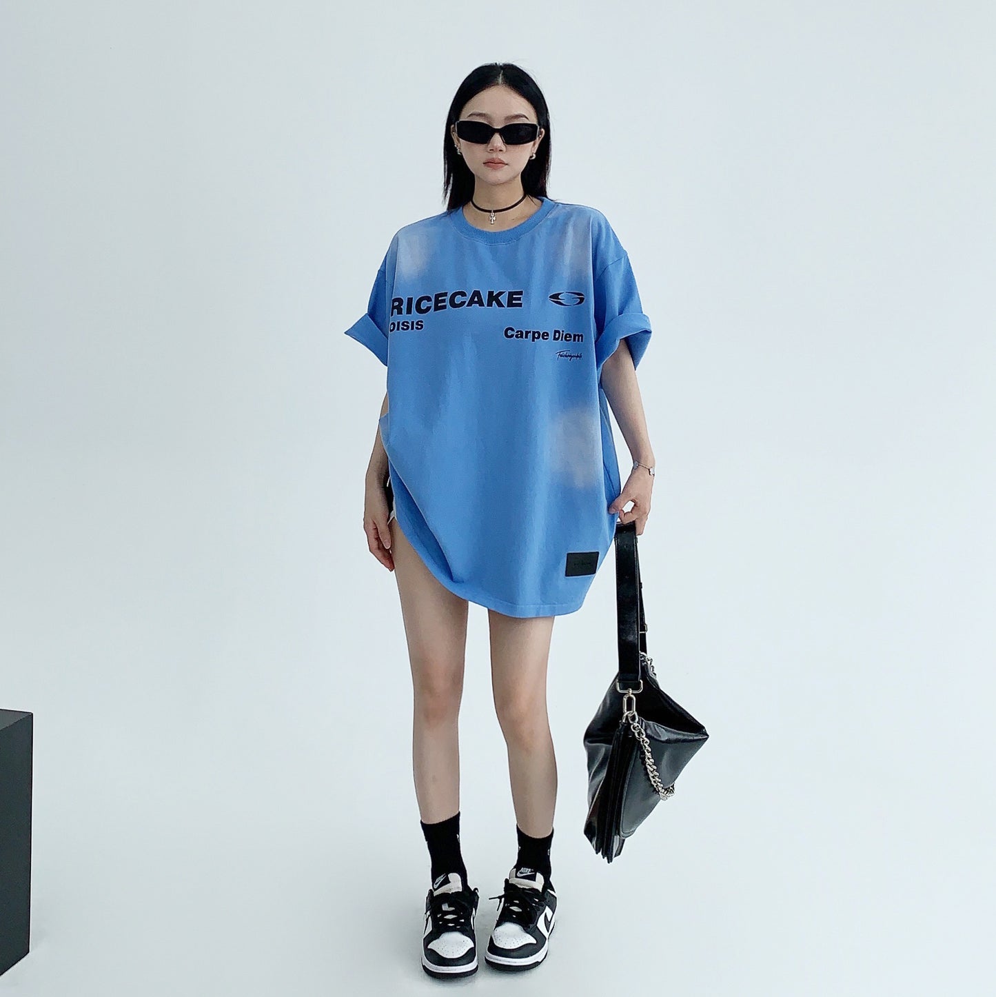 【トップス】夏新作 300gコットンゆったり レトロ カップル 半袖 Tシャツ【FCシリーズ】