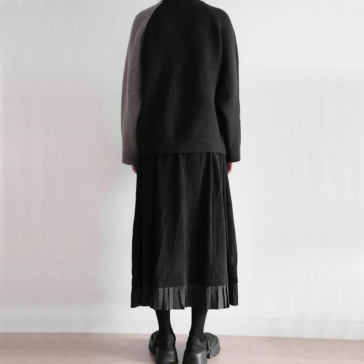 【トップス】秋冬 ラウンドネック 花 着まわしやすい セーター 【AHシリーズ】