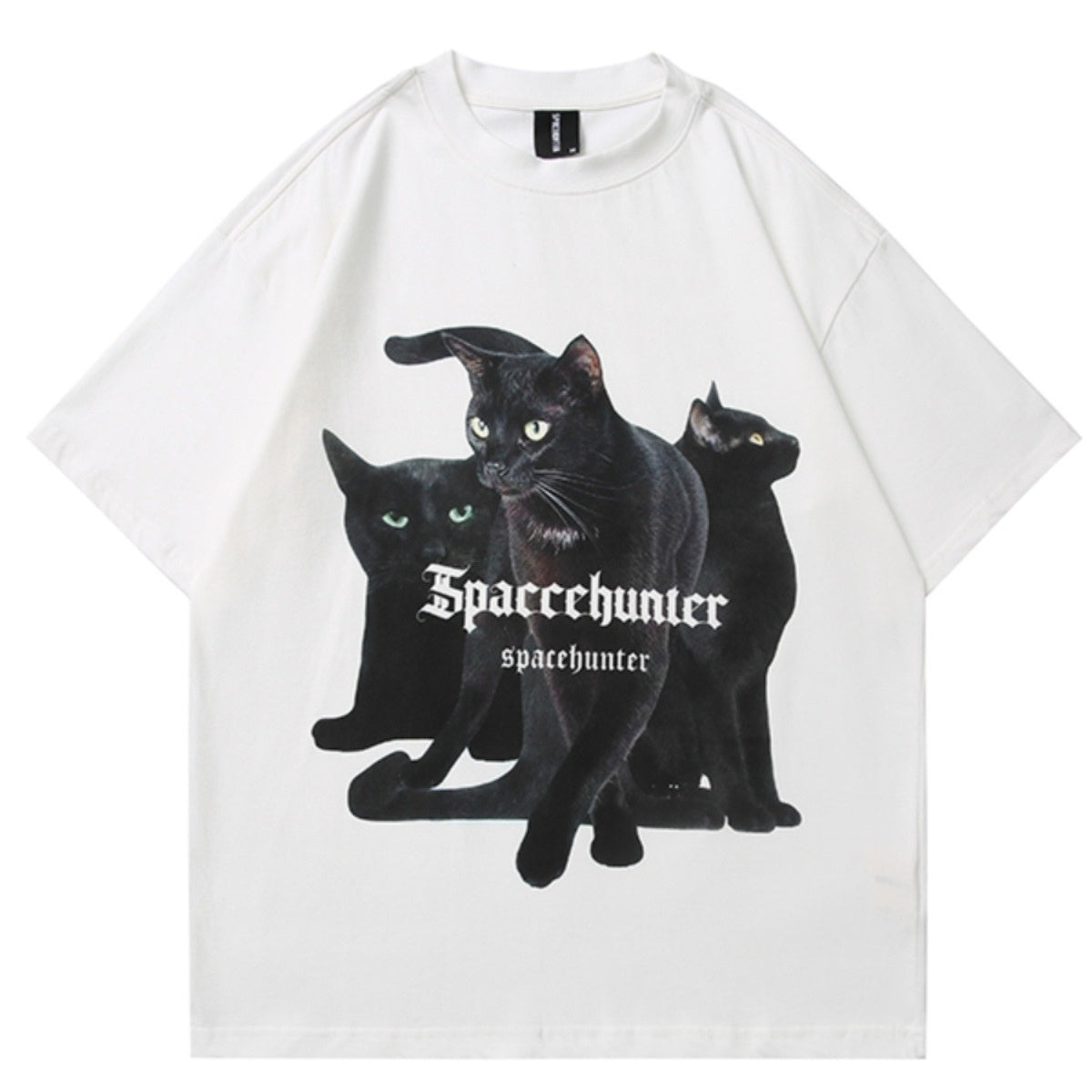 【トップス】夏 プリント ねこ ストリート コットン100% 半袖 スリッパ 【FCシリーズ】