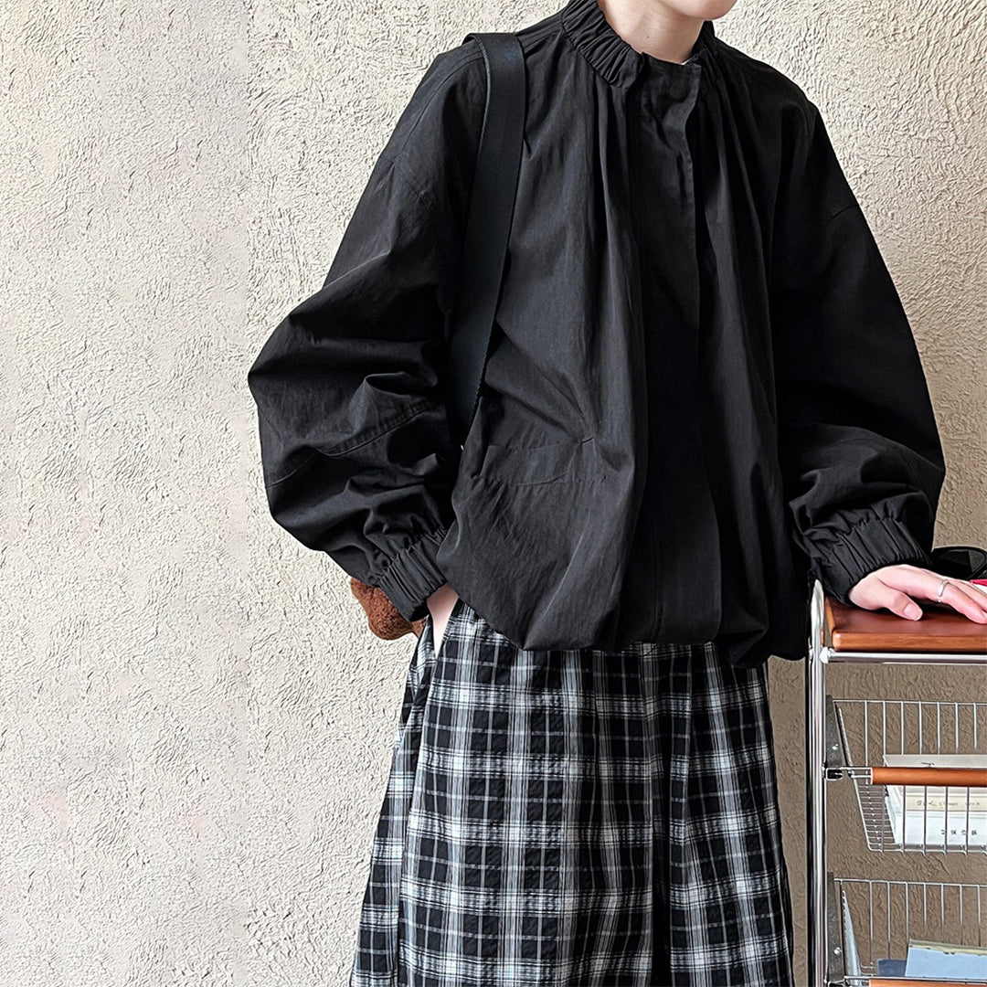 【アウター】特別なデザイン 春秋 スタンドネック合わせやすい ジャケット【SNシリーズ】