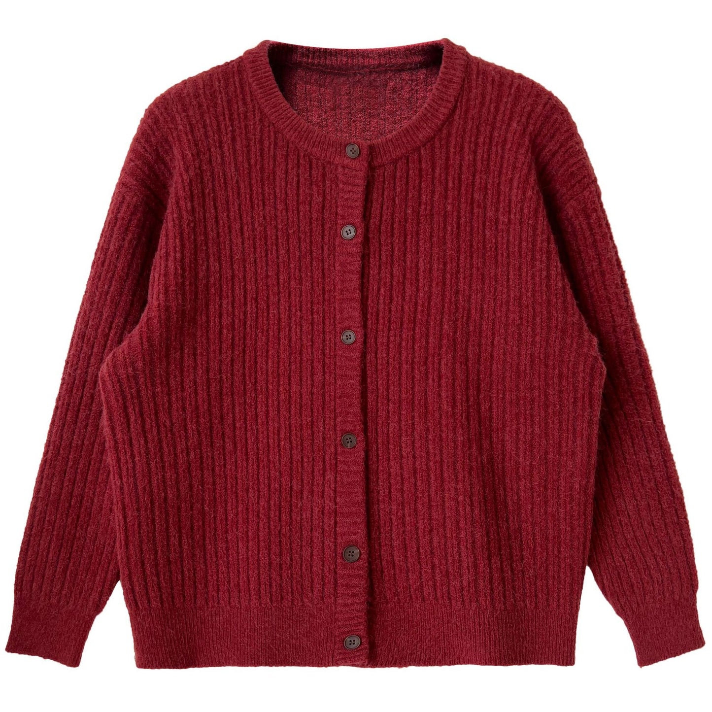 【トップス】秋冬 ラウンドネック ニット カーディガン セーター【SNシリーズ】