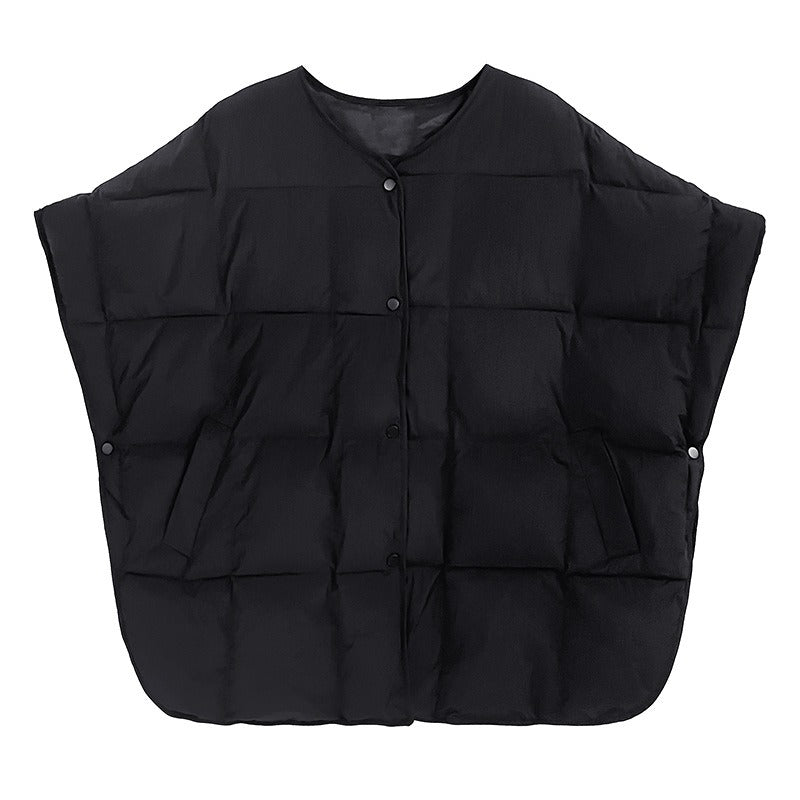 【アウター】シック 秋冬 ゆるリラックス ベスト 綿入れコート【AHシリーズ】