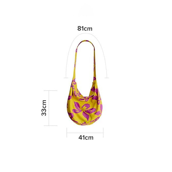 【バッグ】フラワープリント ワンショルダーバッグ レディース 大容量 斜めがけ 通勤バッグ カジュアル デザインバッグ 上品