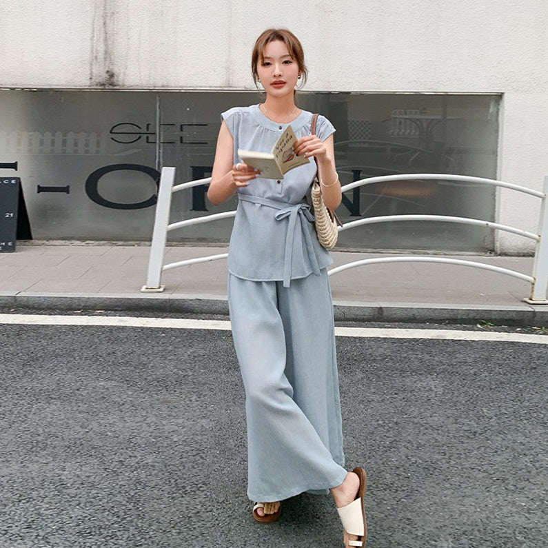 セットアップ レディース 夏 カジュアル 2点セット セットアップ レディース 40代 夏 カジュアル 2点セット b2241