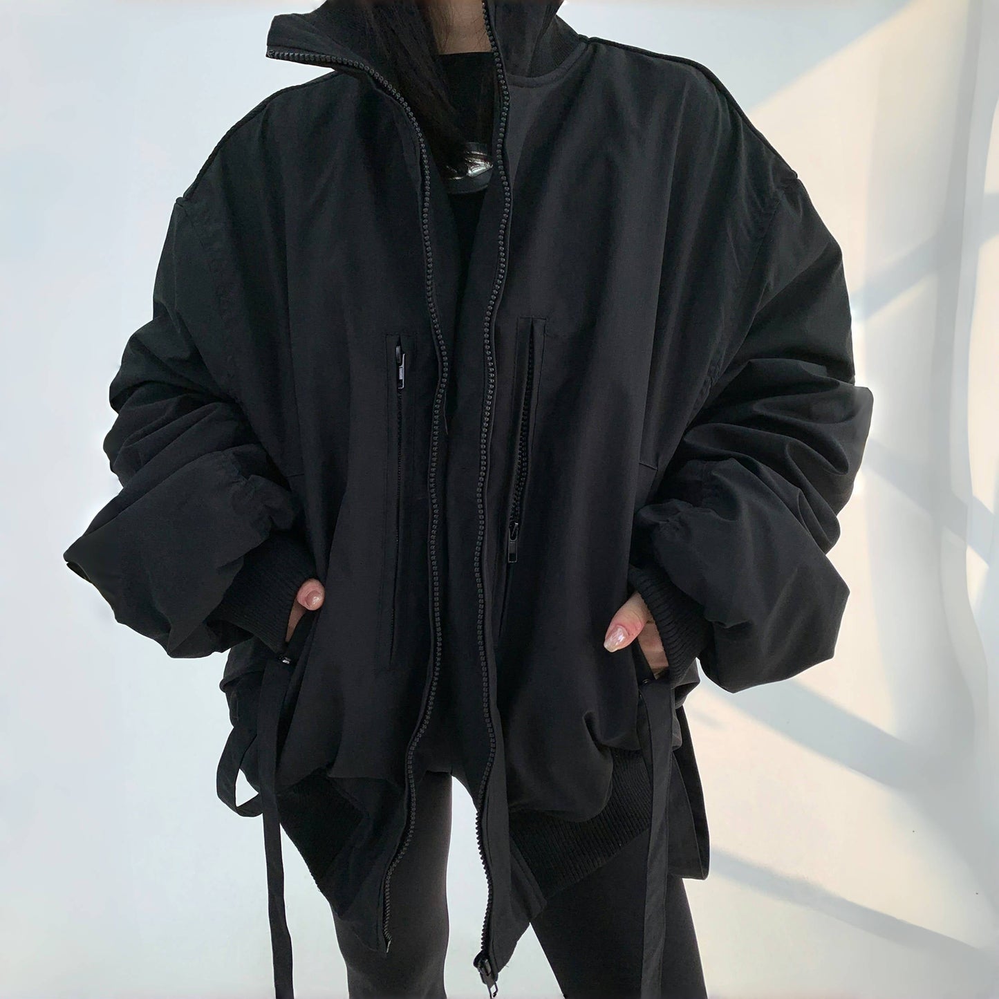 【アウター】レトロ 秋冬男女兼用 厚手 綿入れコート【FCシリーズ】