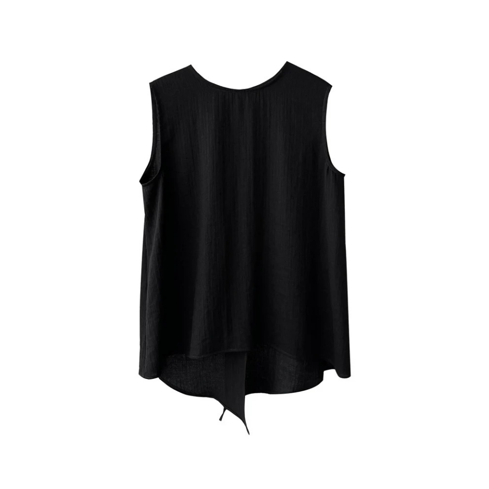 【トップス】ゆるリラックス 夏 シンプル ノースリーブ シャツ【JZシリーズ】