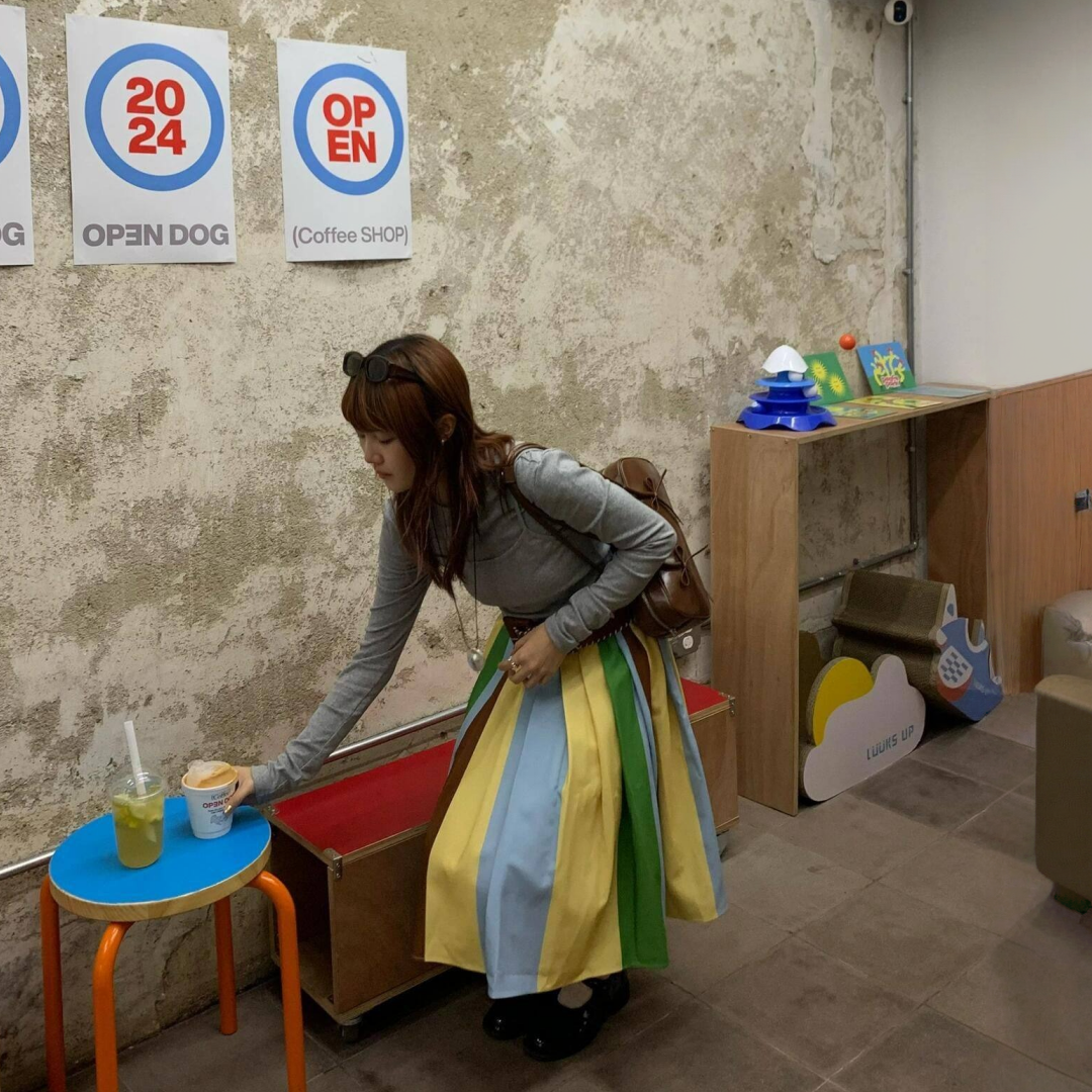 【ボトムス】ドーパミンカラー カラフル プリーツ フレア スカート 【SHシリーズ】