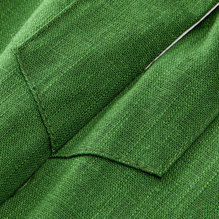 【ワンピース】【10~15日内発送】高級感 2WAY グリーン森ガール風 ノースリーブホルターネック 肩あきワンピース【JZシリーズ】