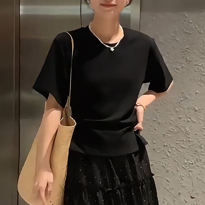 【トップス】全4色 存在感抜群 夏 特別デザイン 半袖 Tシャツ