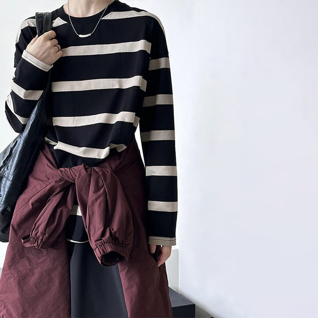 【トップス】春秋冬 特別なデザイン 大注目 しま模様 パーカー【JZシリーズ】