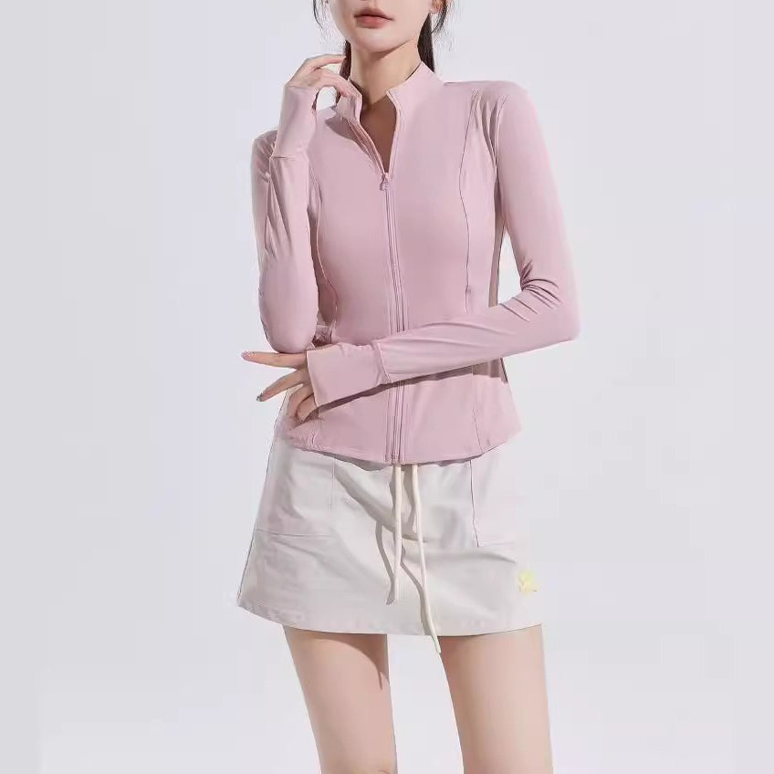 【アウター】日焼け防止 夏 UPF50+ スタンドカラー UVカット UVパーカー