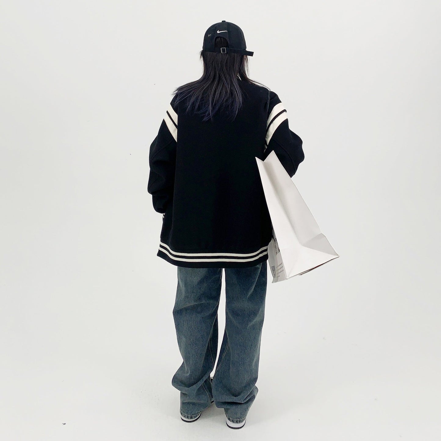 【アウター】レトロ 春秋 ゆったり カジュアル ベースボール ジャケット【FCシリーズ】