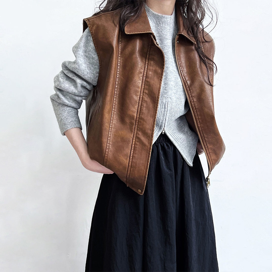 【トップス】春秋冬 高級感 無地 海外トレンド ニットセーター【SNシリーズ】