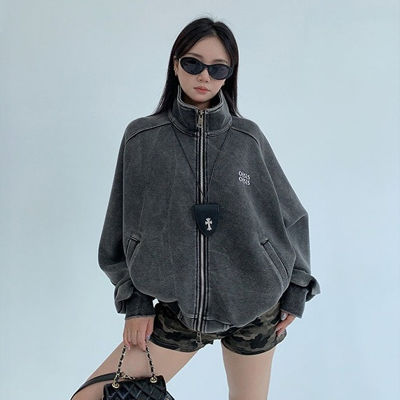 【アウター】春 秋 冬 ヴィンテージ加工 ショート丈 ジャケット 【FCシリーズ】