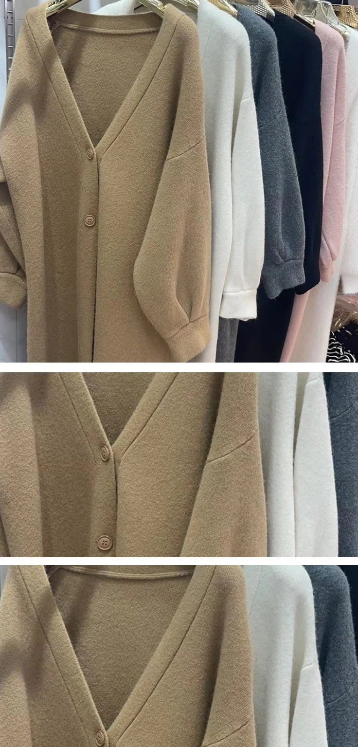 【アウター】秋冬 韓国風 無地 厚い保温 合わせやすい コート