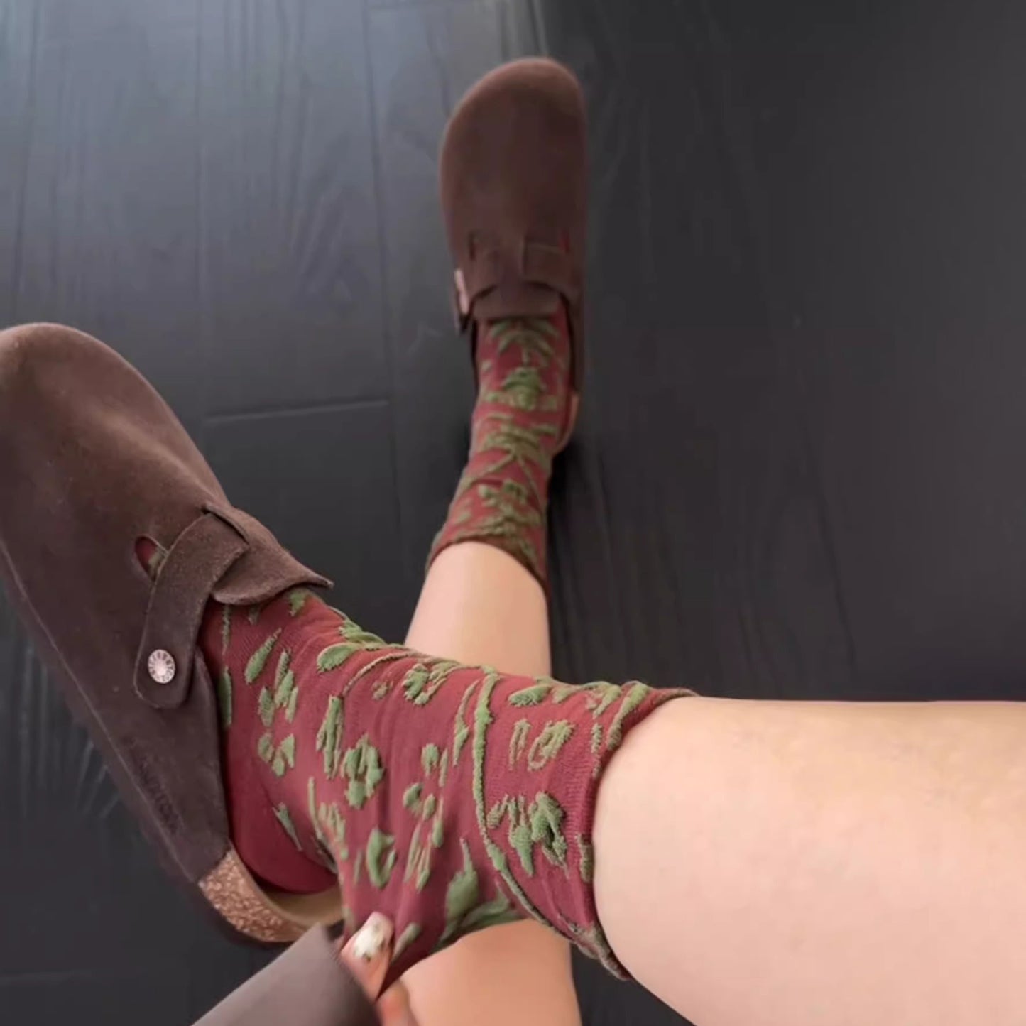 【グッズ】夏にぴったりのカラーリング!季節感たっぷり レトロな靴下 ♡【SHシリーズ】