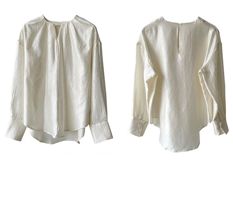 【トップス】ファッション 春秋 シンプル ゆったり シャツ【JZシリーズ】