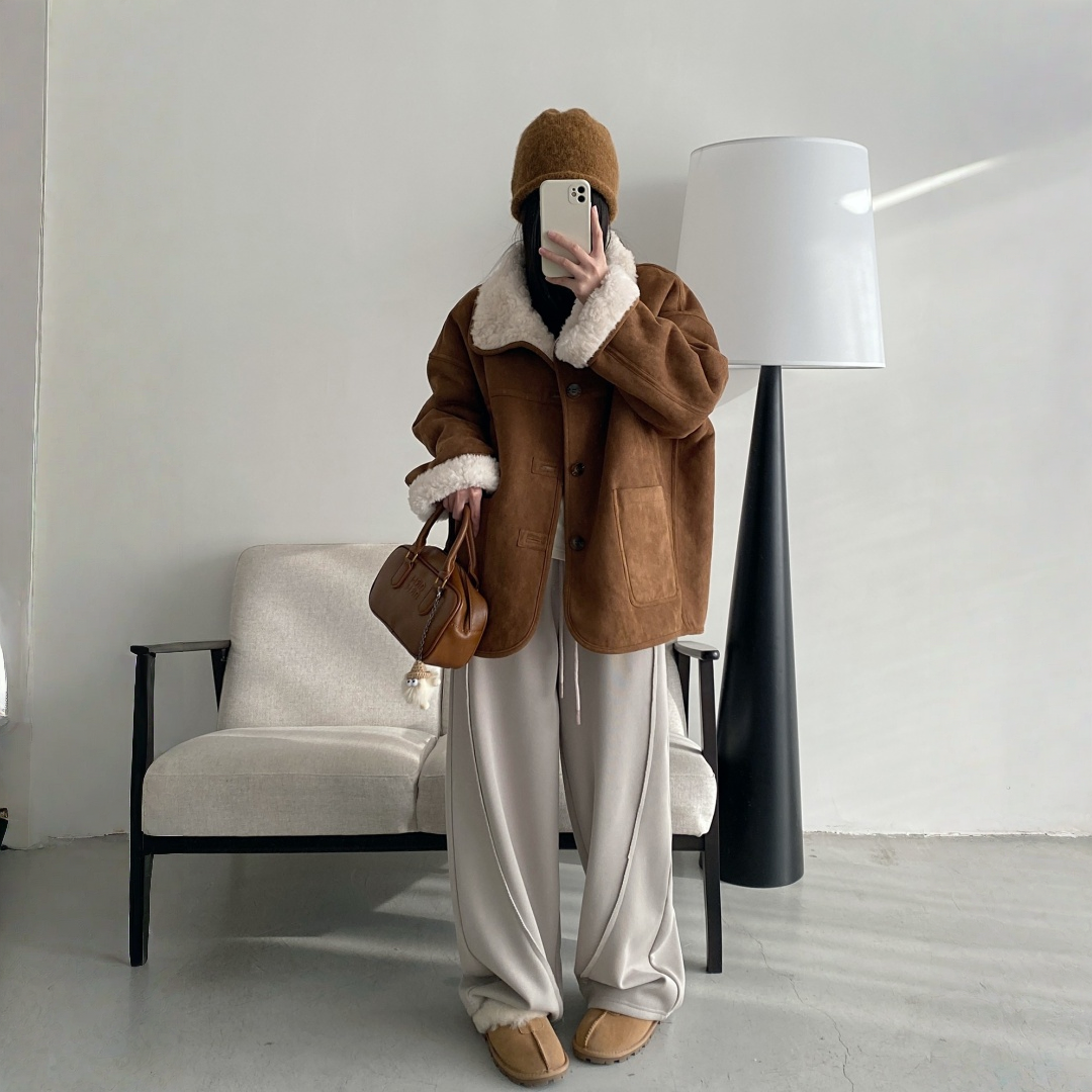 【アウター】リバーシブル 厚手 総ボア 春 秋 冬両面着用可 ジャケット 【FCシリーズ】