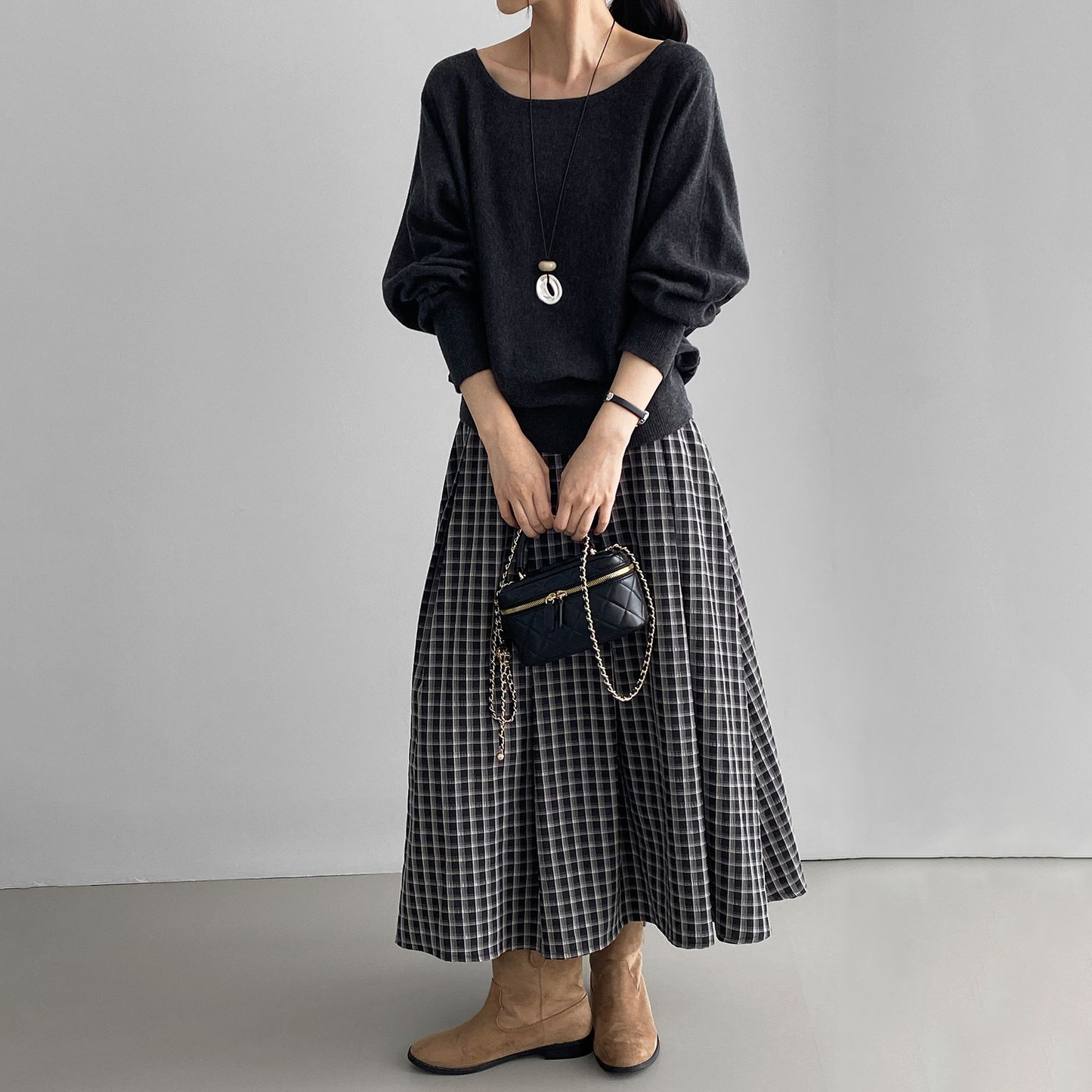 【トップス】ゆる感ニットトップス レディース 6%ウール混 素肌に優しい クルーネック 秋先取り ゆったりプルオーバー【JZシリーズ】