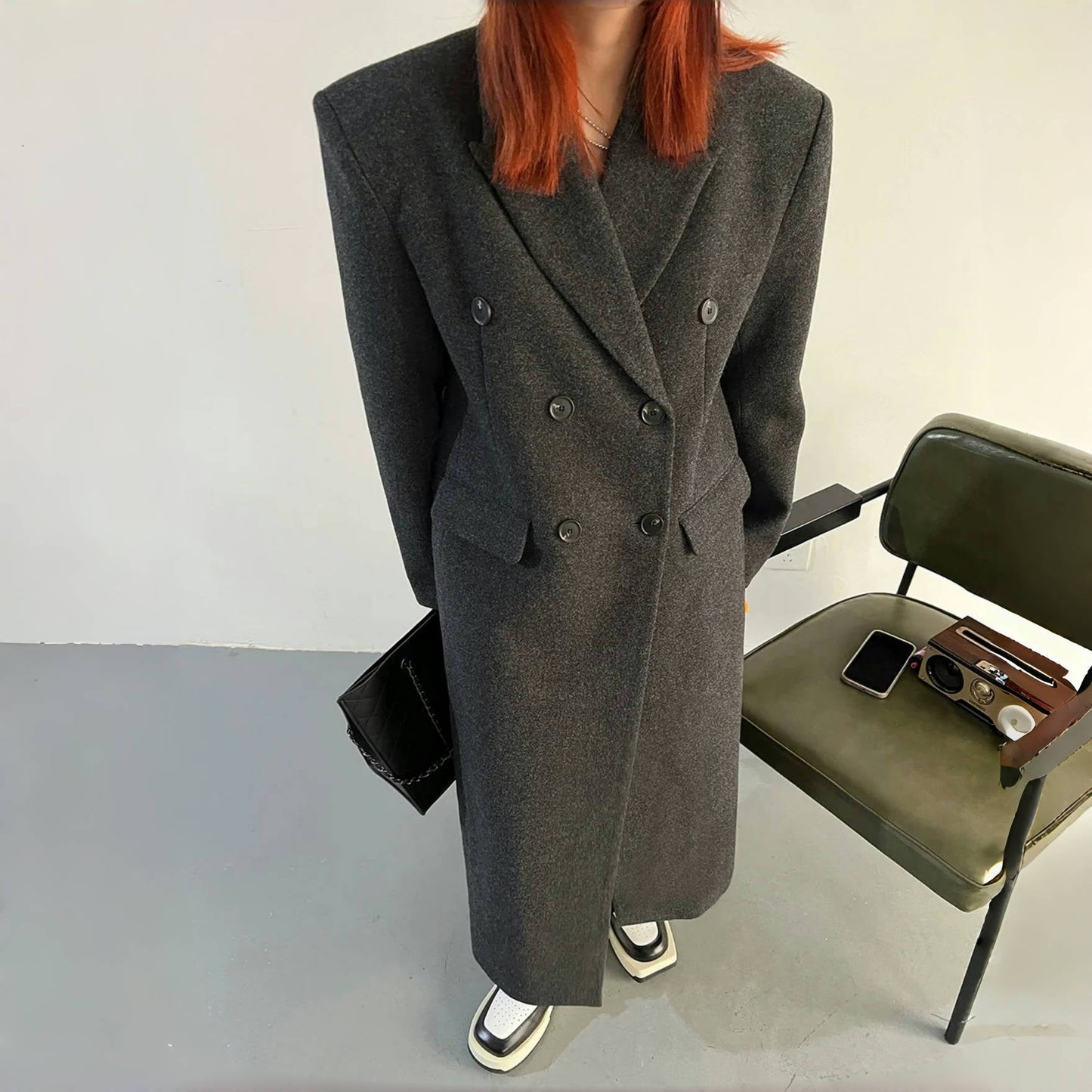 【外套】赫本風時尚秋冬易搭配優質大衣【FC系列】