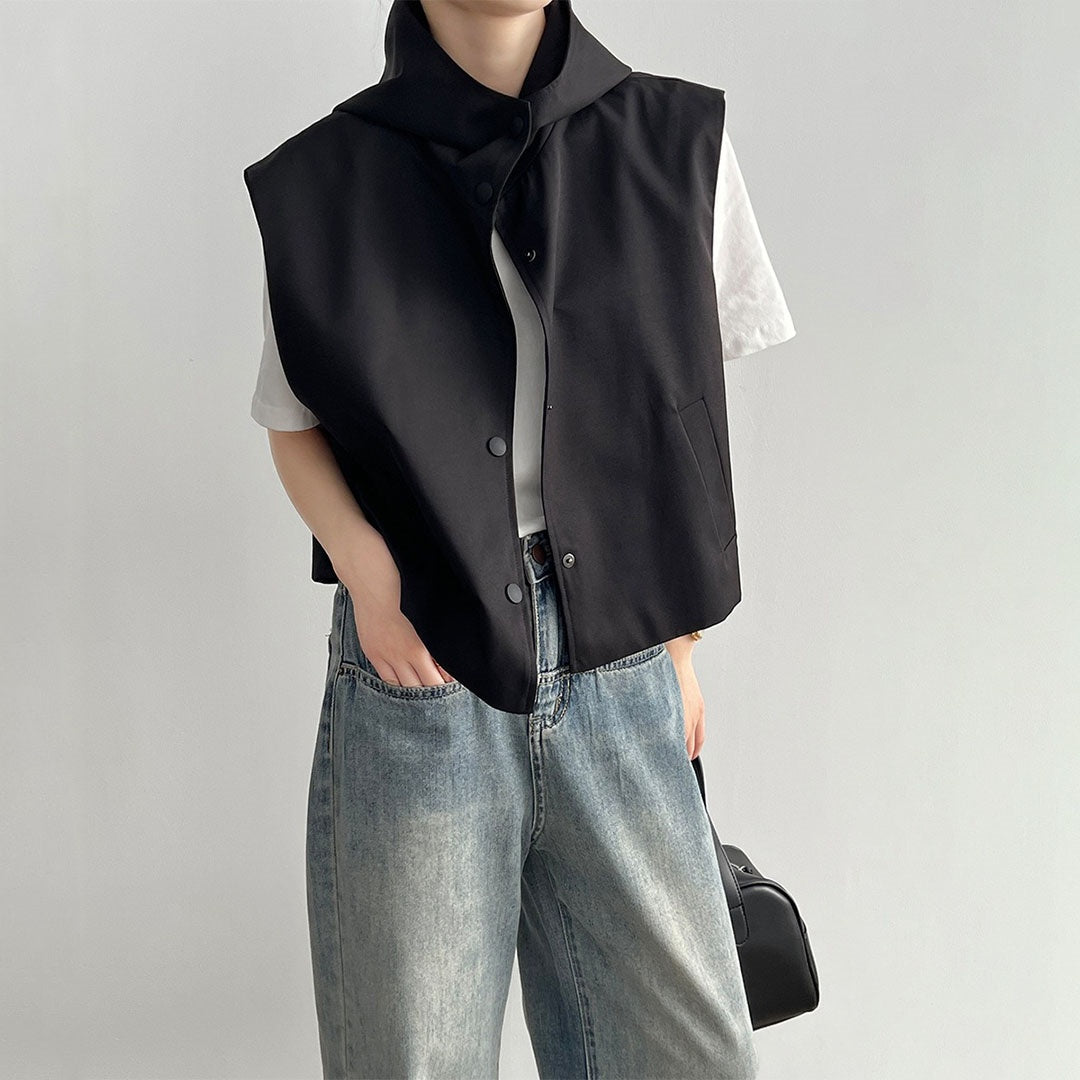 【アウター】新作 春夏 ゆったり ノースリーブ カーディガン【JZシリーズ】