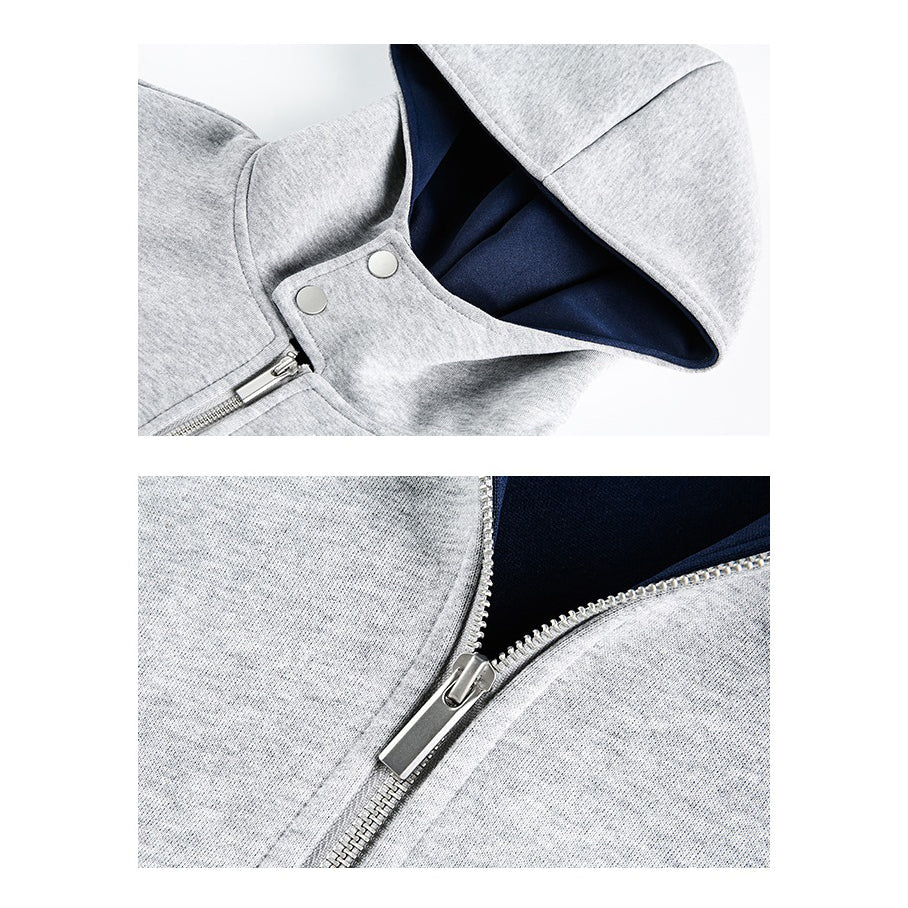 【アウター】ユニセックス フード付きジャケット 美式カジュアル ゆったりシルエット【FCシリーズ】【10~15日内発送】