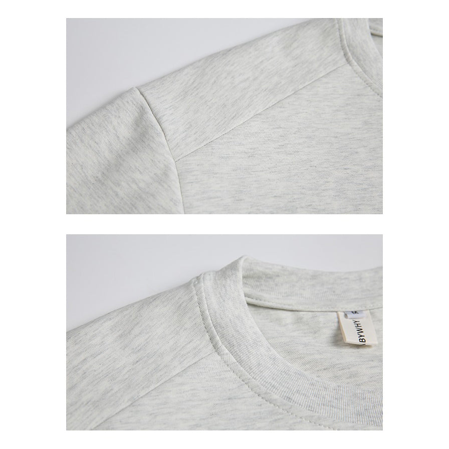 【トップス】シンプル 高級感 ロゴ ハリ感 リラックス 半袖シャツ【FCシリーズ】