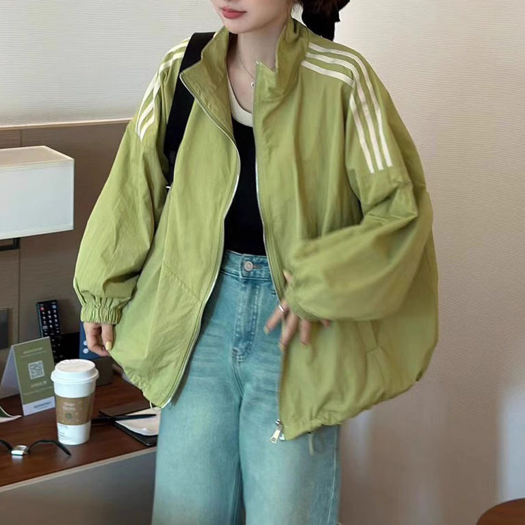 【アウター】スポーツ 春秋 アウトドア スタンドカラー ジャケット