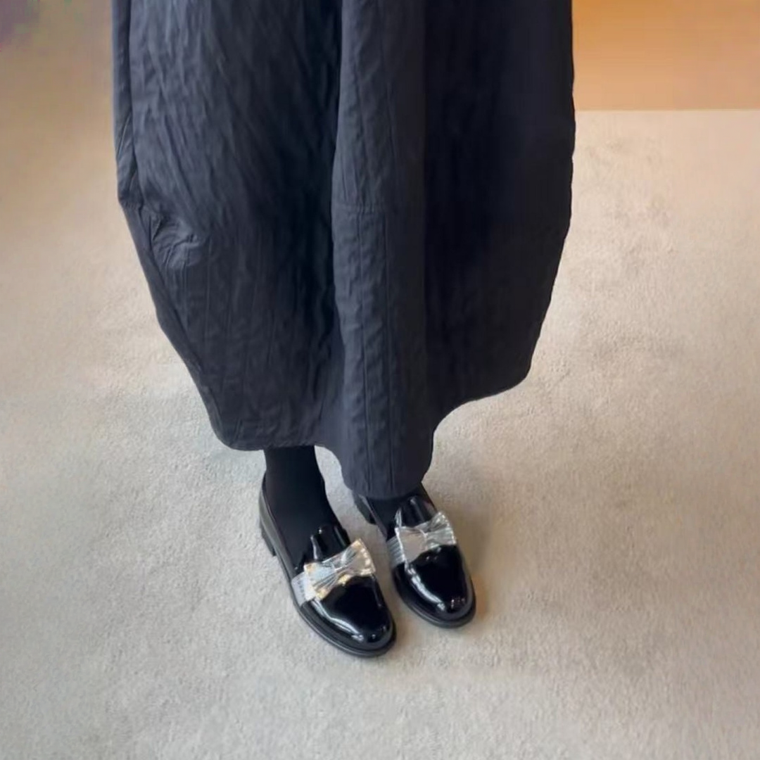 【シューズ】太ヒール ローファー パンプス 【JZシリーズ】