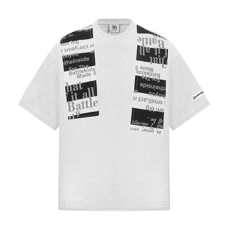 【トップス】アップリケ Tシャツ レディース メンズ 夏 半袖 オーバーサイズ ゆったり 人気 ペア カジュアル【FCシリーズ】