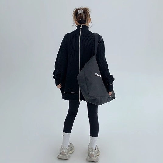 【アウター】春 秋 冬 ヘビーウェイト 厚手 前後ジップ ジャケット 【FCシリーズ】