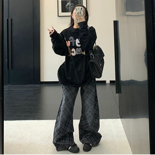 【トップス】アップリケ刺繍 カラフル コットン100% リラックス感 Tシャツ 【FCシリーズ】