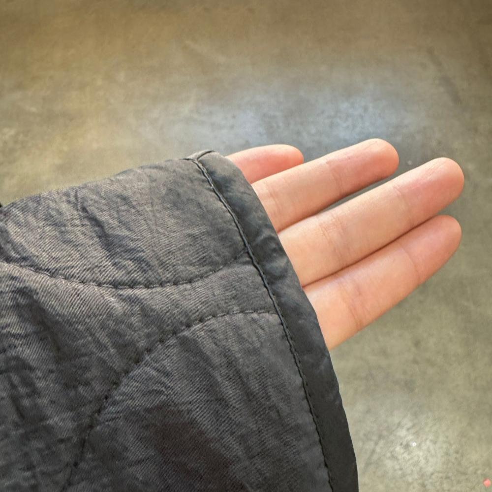 【アウター】 新作 ゆったり 秋冬 切り替えミドル丈 綿入れコート