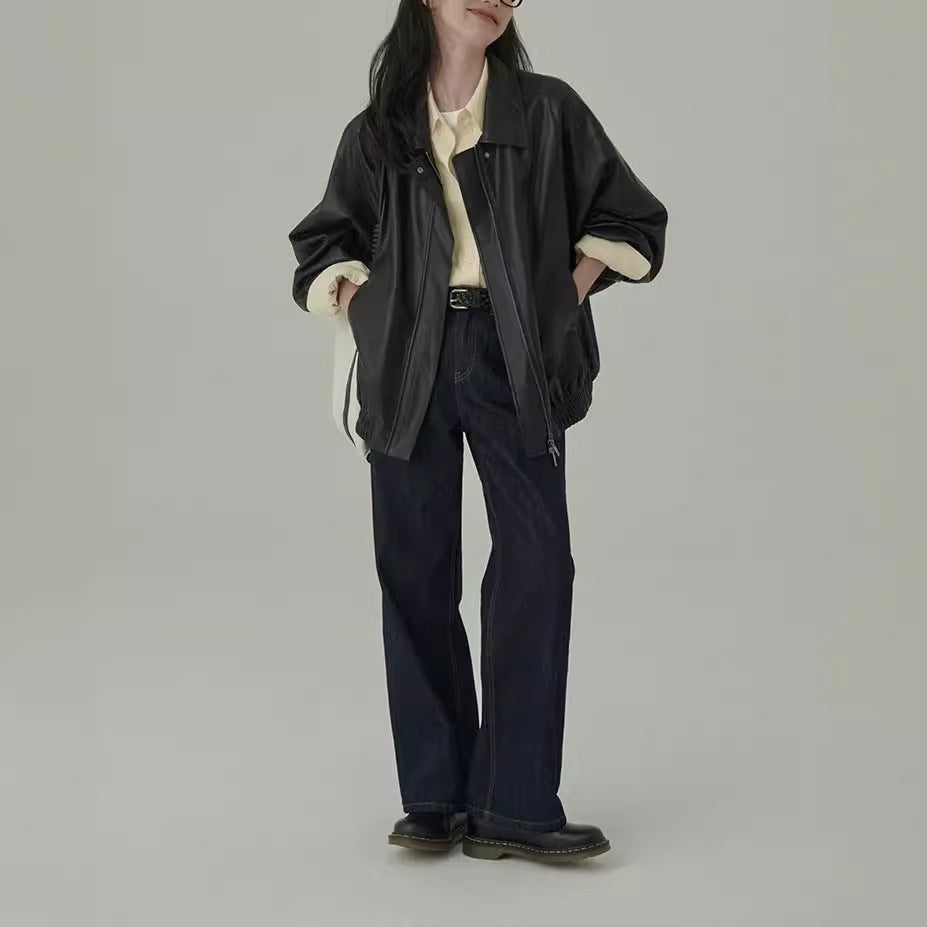 【アウター】クラシック 春秋 シンプル 合わせやすい ジャケット