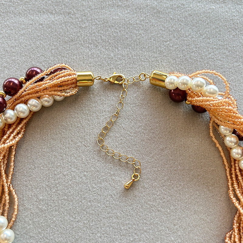 【🎁 B2G1|先行スタート!】【グッズ】特別デザイン ファッション ビーズ ネックレス