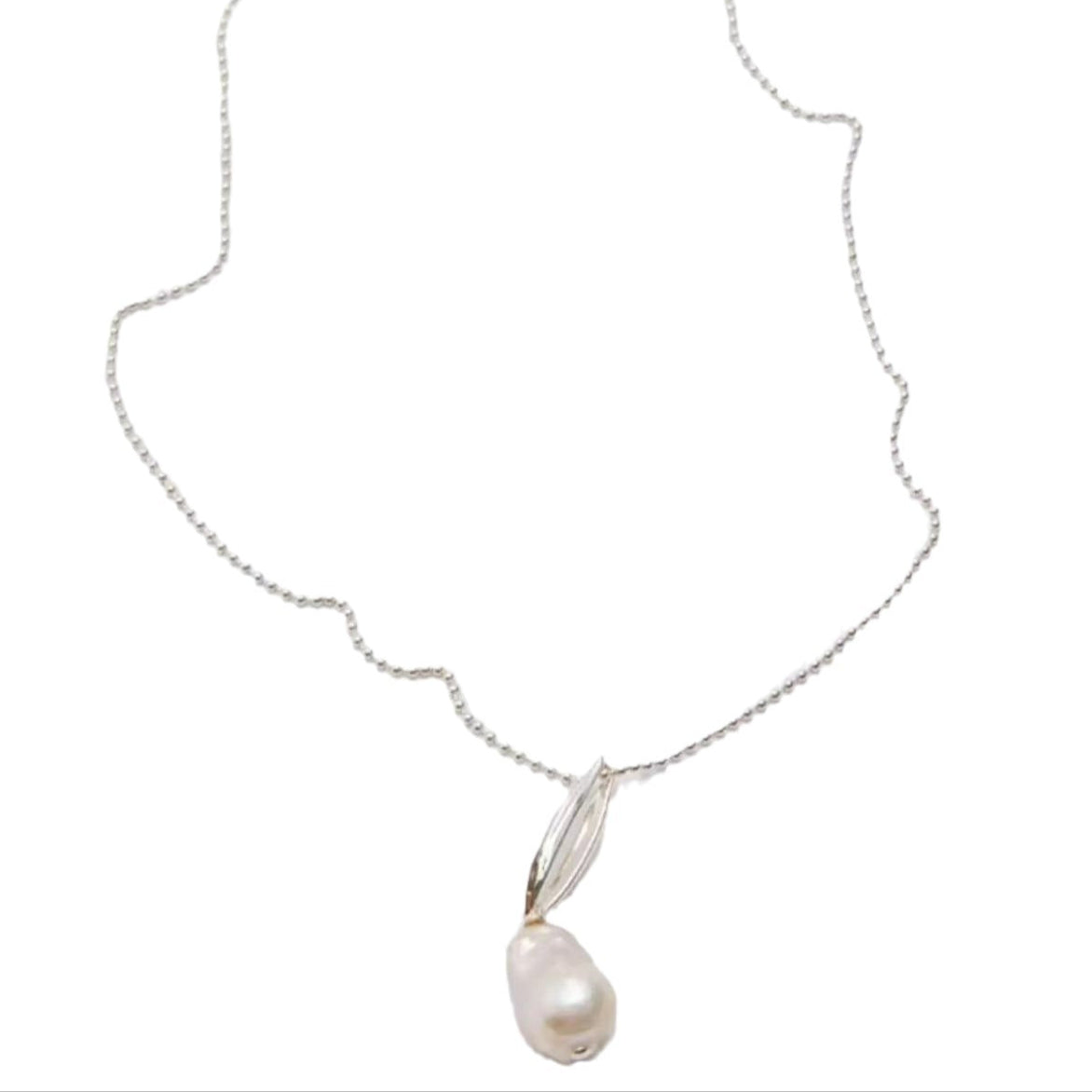 【🎁 B2G1|先行スタート!】【グッズ】エレガント 異形バロックパールネックレス ペンダント