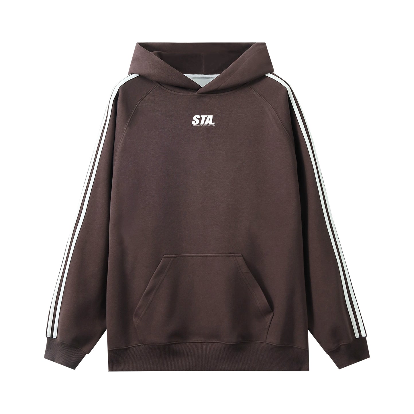 【トップス】3ストライプ フード付きスウェット ユニセックス ゆったり ストリートスポーツ パーカー【FCシリーズ】