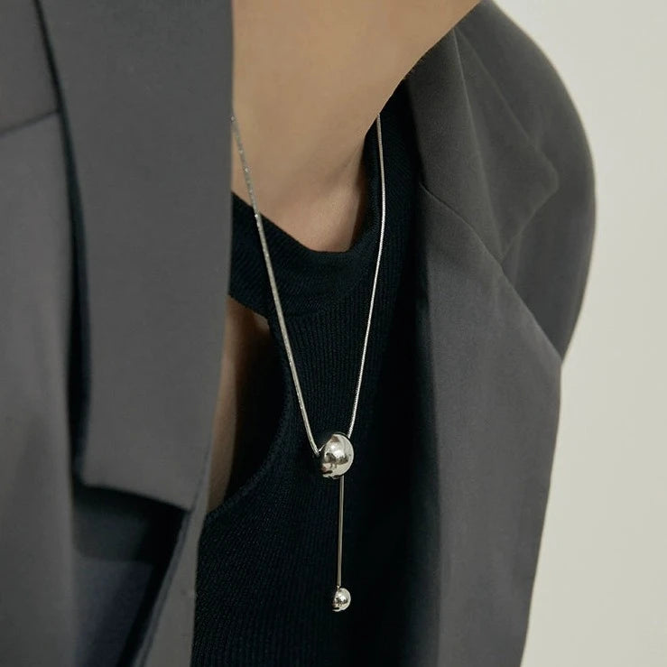 【🎁 B2G1|先行スタート!】【グッズ】レトロなデザイン チタン ネックレス