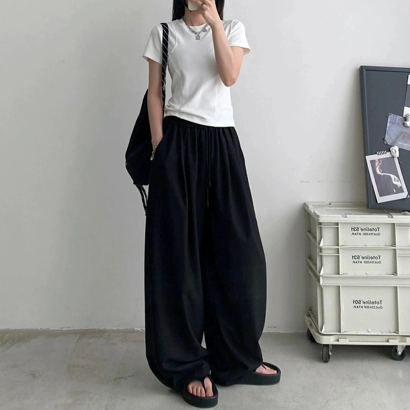 【トップス】無地 夏 シンプル 半袖 Tシャツ