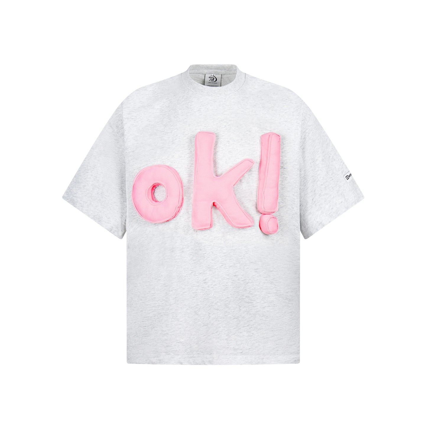 【トップス】アメリカンレトロ 趣味 立体ロゴ 半袖Tシャツ レディース ゆったり デザイン感 カジュアル【FCシリーズ】【15〜20日発送】