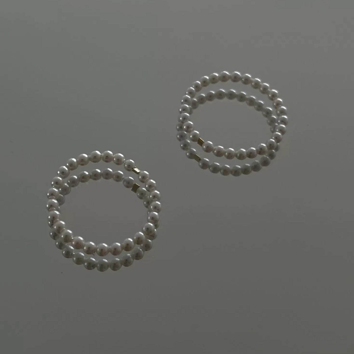 【グッズ】シンプル パール リング