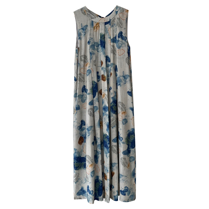 🔥超人氣單品🔥 【洋裝】夏季碎花復古蕾絲長裙【JZ系列】【SH系列】